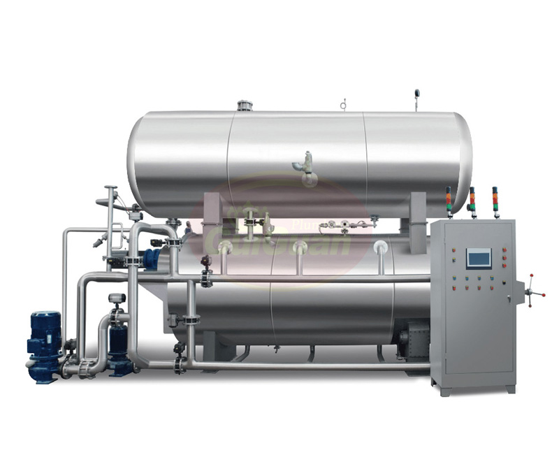 蒸汽、水浴式旋轉(zhuǎn)殺菌鍋